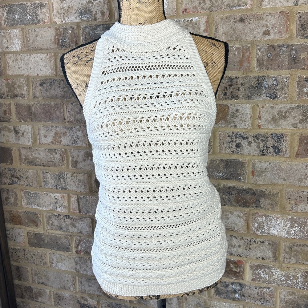 New with tags Banana Republic Organic Cotton Sweater in Cream - Picture 10 of 16